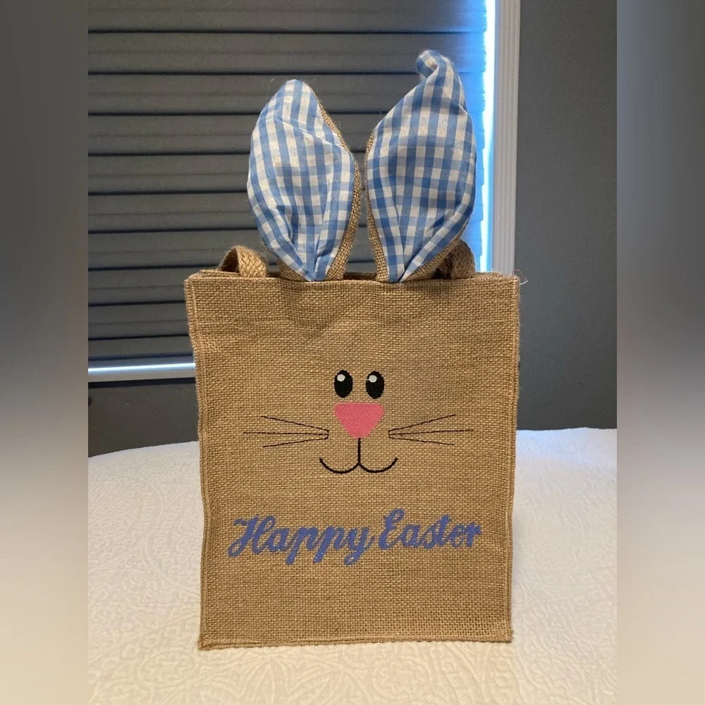 NWOT Easter Bunny reusable tote bag